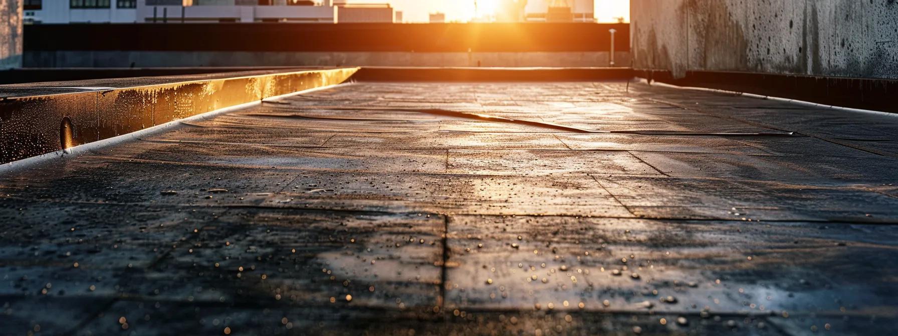 Heat Damage and UV Degradation on Commercial Roofing Materials